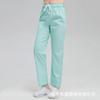 Pantalones de Enfermera Multicolor Cintura Elástica Cordón Pantalones de Doctor Dental Oral Uniforme de Enfermera Talla Grande Pantalones de Trabajo de Laboratorio