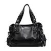 Bolsa transversal feminina retrô transfronteiriça de grande capacidade, nova bolsa transversal casual para o dia a dia, bolsa tote da moda 2026