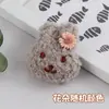 Linda cabecita de conejo coreana accesorios de dibujos animados pin sencillo para mochila escolar infantil broche de ropa de muñeca al por mayor