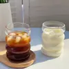 Copo de Vidro Borossilicato Alto para Chá de Frutas, Xícara de Café, Bebida Fria, Suco, Copo para Beber Doméstico, Copo de Leite