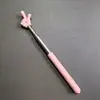 Puntero de Lectura Retráctil para Niños en Colores Macarrón, Palo de Enseñanza para Maestros, Regla Puntero de Lectura Extensible de Acero Inoxidable