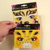 Fiesta Transfronteriza de Producto Nuevo Pegatinas Faciales de Pedrería Maquillaje de Escenario Pegatinas Faciales Ciervo de Navidad, Ciervo, Estampado de Leopardo Pegatinas Faciales de Maquillaje de Escenario