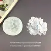 Molde de Silicone Gardenia Fraggots Dobrável Açúcar Chocolate Bolo Molde Resina Gesso Gota Molde