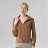 Nueva Chaqueta de Mujer Estilo Coreano Primavera Cuello Solapa Hombro Normal de Mujer Casual Versátil Chaqueta con un Toque de Diseño de Alta Gama
