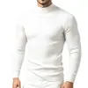 Comercio Exterior al por Mayor Otoño e Invierno Hombres Europeo y Americano Suéter de Punto Trenzado Cuello Alto Talla Grande Moda Casual Jersey Prendas de Punto