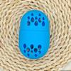 Caixa de silicone para guardar ovos de maquiagem, à prova de poeira e respirável, com estojo para pó compacto.