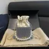Bolso Pequeño de Cadena con Perlas, Personalidad Sencilla, Moda Otoño 2026, Nuevo, Elegante, Versátil, de Hombro, Cruzado, de Mano