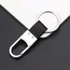 Pingente Criativo de Chaveiro de Carro para Homens, Chaveiro de Couro Sintético Metálico, Brinde Promocional, Atacado com Logo