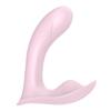 Vibrador Controle Remoto Choque Duplo Frontal e Traseiro 10 Frequências Vibrador Divertido Fabricante de Vibradores Atacado Brinquedos Femininos para Dentro do Corpo