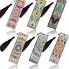 2025 Criativo Novo Marcador Periférico de Pintura Diamante Mandala 5D Diamante Couro PU DIY Artesanal Presente Transfronteiriço