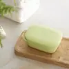 Caja de jabón creativa estilo japonés para internet, caja de jabón a prueba de fugas, caja de jabón con drenaje de doble capa, caja de jabón de plástico con tapa, portátil para viajes