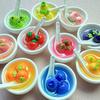 Cuenco de fruta dumpling tridimensional luminoso accesorios de resina pegamento de crema colgante diy pasador adornos de paisaje micro lote decorativo