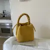 Bolso Cubo Textura Escarchada Retro Bolso Pequeño para Mujer 2026 Nueva Moda Bolso de Mano para Viajes Diarios Bolso Cruzado Casual al Hombro