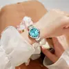 Nuevo Reloj Pequeño de Esfera de Aspecto Elevado para Mujer Nicho Simple Gama Alta Retro Estilo Hong Kong Correa de Acero Versátil Cuarzo Reloj para Mujer