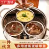 Colher de Arroz de Aço Inoxidável Colher Doméstica Colher Grande Cabo Longo Grande Acessível Estilo Luxo Colher Antiaderente Colher de Servir Arroz Pratos de Servir