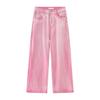 MTLCLOTHES ropa para hombre 2023 nuevo estilo coreano rosa Chaqueta de mezclilla jeans rectos traje casual moda