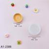 Cesta Mini de Prato Tecido Simulado Estéreo Molde de Silicone DIY Resina Epóxi Enfeites de Mesa Molde de Joias