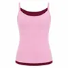 Nuevo top de yoga de dos piezas falso con costuras transfronterizas para mujer, adelgazante y que realza la figura, con hermosas tiras en la espalda, sexy y a prueba de impactos para correr