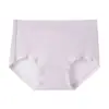 Nova Roupa Íntima Feminina Modal 10A Antibacteriana 60S, Simples Respirável Sensação de Pele Nu Atacado Cor Sólida Boxer de Cintura Média para Mulheres