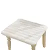 Almofada de Cadeira de Pelúcia Espessa 2024 Almofada de Cadeira Estudante Quente de Inverno Escritório Antiderrapante Almofada de Cadeira Doméstica Cadeira de Mesa de Jantar