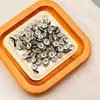 Cuentas Espaciadoras de Pedrería Perforadas Completamente de Colores Accesorios para Joyería DIY Pulsera Collar Broche Cuentas Espaciadoras de Pedrería Brillante Grado A Disponibles para Mayorista
