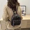 Mochila Popular para Mujer 2024 Nueva Comercio Exterior Estampado de Leopardo Moda Combinable Portátil Mochila de Viaje