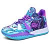 Zapatillas de baloncesto nuevas de comercio exterior transfronterizo para hombre, zapatillas deportivas antideslizantes de hormigón de combate real con diseño de pato mandarín para jóvenes estudiantes.