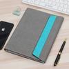Cuaderno de Negocios traje triple color cambiante Pu cuaderno de hojas sueltas cuaderno bolígrafo traje memoria USB logo imprimible