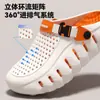 Zuecos para Hombre 2026 Nuevos de Verano para Exteriores de Suela Gruesa Suela Suave Antideslizantes de Punta Cerrada Pantuflas de Doble Uso Sandalias Deportivas de Playa
