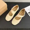 Verano Super Calientes Hebilla Nuevos Casual Planos Zapatos Planos de Ballet 2026 Zapatos Individuales Punta Redonda Correa Hebilla Mary Janes Mujer