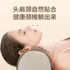 Almohada de Trigo Sarraceno para Protección de la Columna Cervical, Núcleo Único, Almohada Lumbar Cilíndrica de Tracción para Adultos, Almohada Cervical Especializada