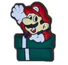 Zapatos con agujeros accesorios para zapatos diy dibujos animados de mario anime extraíbles diy mezcla aleatoria combina PVC goma blanda venta al por mayor
