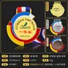 Medalha de Metal com Folha de Ouro para Lanyard Jogos Competição de Basquete Prêmio Medalha Maratona Infantil Honra Venda por Atacado