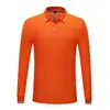 Roupa de trabalho Camiseta manga longa roupa de trabalho para catering masculina e feminina polo publicitário gola de camisa roupa de trabalho para fazer pedidos LOGOTIPO IMPRESSO