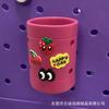 Funda para taza de cola de EVA, antiescaldaduras, lavable, multicolor, con agujero, para bolsa de playa, disponible en el extranjero.