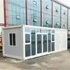 Casa Contenedor Integrada de Montaje Rápido, Casa de Paneles Contenedor, Casa de Paneles Móviles, Casa Prefabricada Modular, Venta al por Mayor en Stock