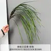 Simulación de Flor de Orquídea y Hierba Planta de Pared de Ajuste Suave Planta Verde Planta en Maceta Decoración Paisajística Hierba Fina Artificial, Hoja de Orquídea, Hierba Acuática, Hierba de Simulación