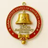 Producto Nuevo Transfronterizo Estados Unidos 250º Aniversario Adorno de Campana Acrílico
