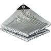 Malla de Sombra de Papel de Aluminio Malla Protectora Solar Malla Antienvejecimiento Encriptada Espesada Malla de Sombra Coche Patio Balcón Techo Sombra Weidong