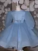 Vestido Formal Infantil Vestido de Princesa 2026 Estilo Nuevo Amazon Europeo y Americano Lentejuelas Falda Abullonada Disfraz de Baile de Navidad