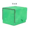 Caja de Almacenamiento de Tarjetas Desmontable con Patrón de Vaquero Doble Funda 100+ Tarjetas Caja para Juegos de Cartas Mtg Caja para Tarjetas de TCG Insertar Horizontal Caja para Tarjetas de Yu-Gi-Oh Tcg