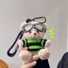 Pingente de Bolsa Pelúcia Ursinho Fofo Boneca Criativa Chaveiro Ursinho Fofo Presente para Casal Melhor Amigo Ornamento