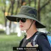 Sombrero para Hombre, Sombrero de Sol de Secado Rápido para Hombre de Verano, Nuevo Sombrero de Pescador Transpirable para Exteriores, Sombrero de Protección Solar Transfronterizo para Adultos al por Mayor