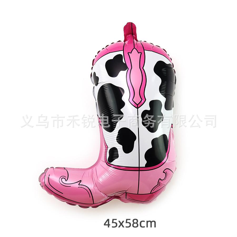 粉色靴size