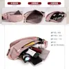 2026 Nueva Riñonera Transfronteriza para Mujer, Bolso de Hombro Deportivo Versátil Impermeable de Múltiples Capas, Bolso Cruzado Casual de Moda Estilo Coreano