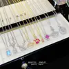 Elegante Collar de Acero de Titanio para Mujer, No se Desvanece, Versátil, Colgante de Alta Gama, Diseño de Nicho de Lujo Ligero, Cadena para Clavícula, Accesorios Transfronterizos