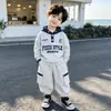 Conjunto Esportivo de Outono para Meninos 2026 Novo Estilo Roupa de Primavera e Outono para Bebês Conjunto de Duas Peças Camisa Polo Roupas Infantis da Moda