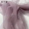 Tela de malla verde aguacate verde para decoraciones de boda, telas para colgar, vestidos de novia densos y suaves, vestidos de gala y telas Hanfu.