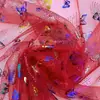 Ponto Colorido Estampagem a Quente Borboleta Renda Tecido Decorativo Tecido Decorativo Vestido de Casamento Feito à Mão DIY Roupas Femininas Roupas Infantis Acessórios