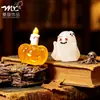 Decoración de Halloween Calabaza Fantasma Figuras Lindas Accesorios de Decoración DIY Paisaje en Miniatura Escritorio Coche Adornos